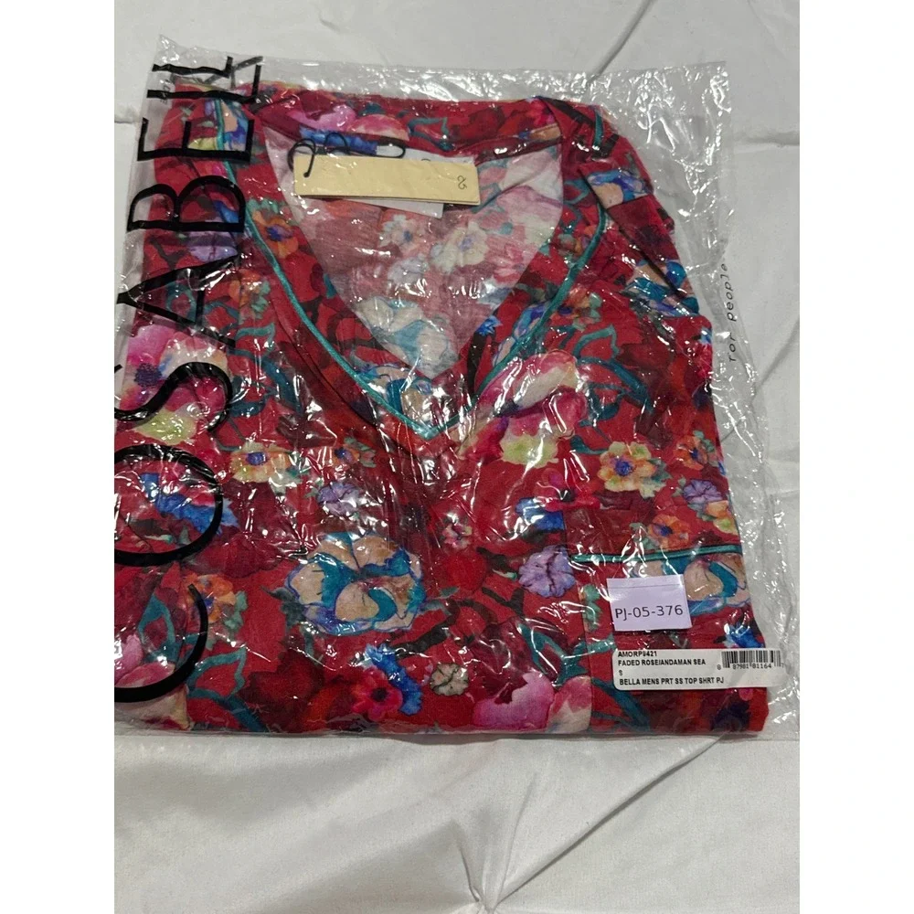 Cosabella Bella Men's Floral Modal Cotton Pajama Set Size S NWT
